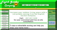 English Garden Company Web Site